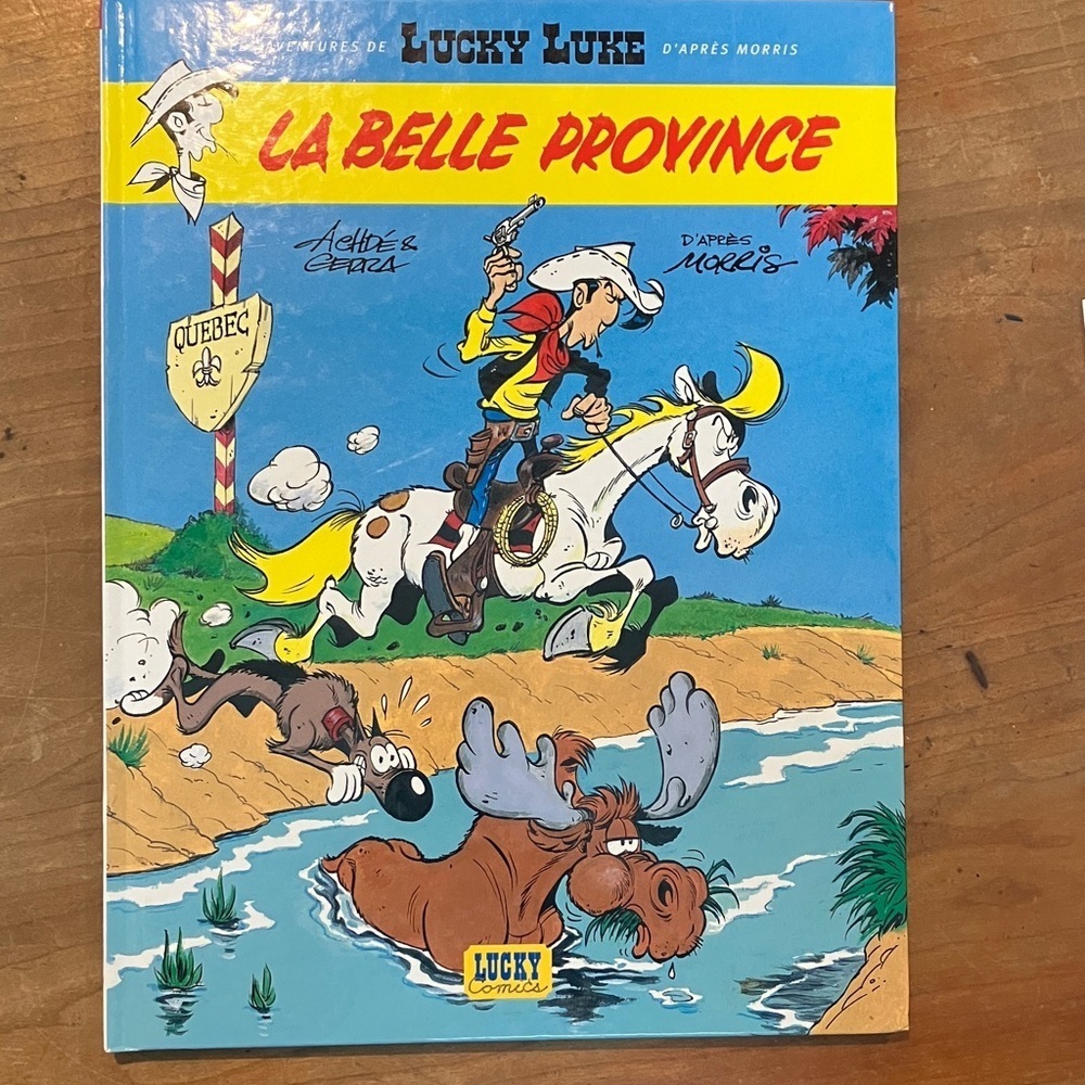 Lucky Luke French Comic Book - La Belle Province